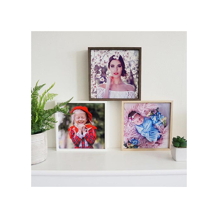 The Wood Photo Block Frame