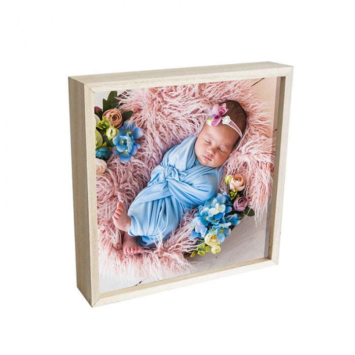 The Wood Photo Block Frame